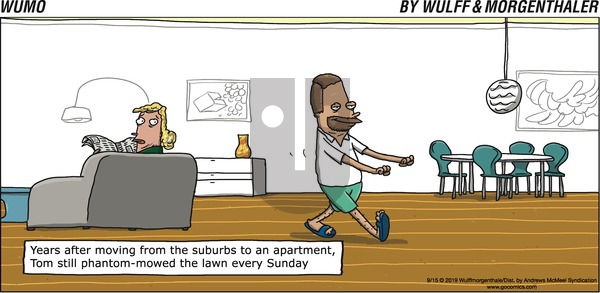 WuMo on Sunday September 15, 2019 Comic Strip