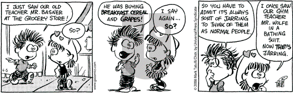Heart of the City on Saturday April 5, 2008 Comic Strip