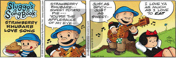 Nancy on Monday June 23, 2008 Comic Strip