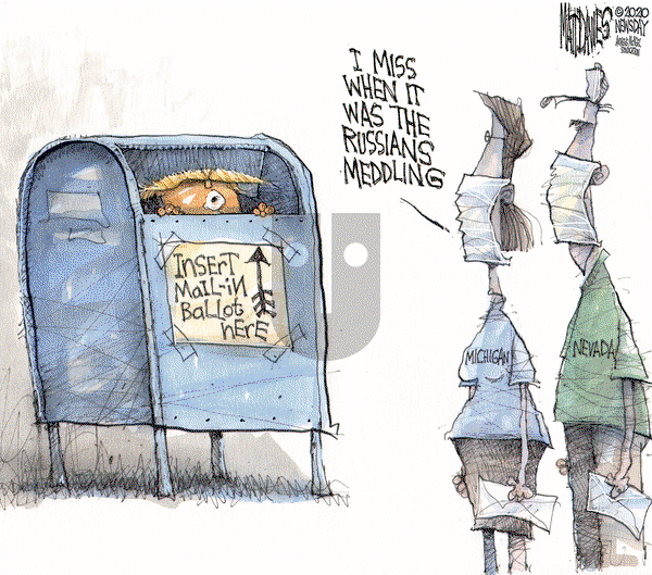 Matt Davies on Thursday May 21, 2020 Comic Strip