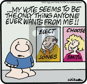 Ziggy on Tuesday September 29, 2020 Comic Strip