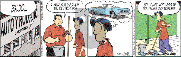 Baldo on Tuesday May 20, 2008 Comic Strip