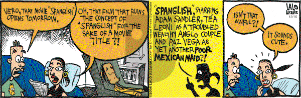 La Cucaracha on Thursday December 16, 2004 Comic Strip