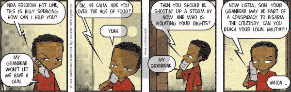 The Boondocks - Saturday June 24, 2006 Comic Strip