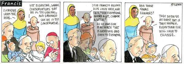 Francis on Monday May 6, 2024 Comic Strip