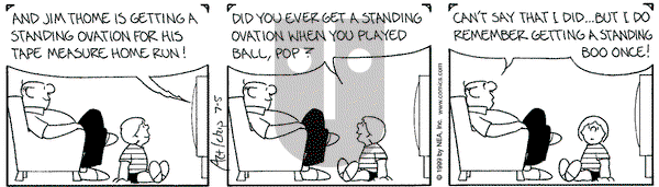 The Born Loser on Monday July 5, 1999 Comic Strip