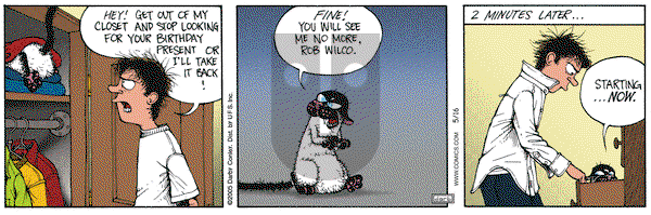 Get Fuzzy on Monday May 16, 2005 Comic Strip