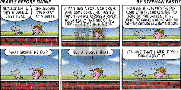 Pearls Before Swine on Sunday February 11, 2007 Comic Strip