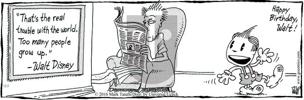 Lio on Monday December 5, 2016 Comic Strip