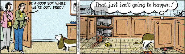 Fred Basset on Thursday December 31, 2020 Comic Strip