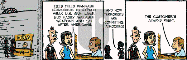 La Cucaracha on Thursday June 30, 2016 Comic Strip