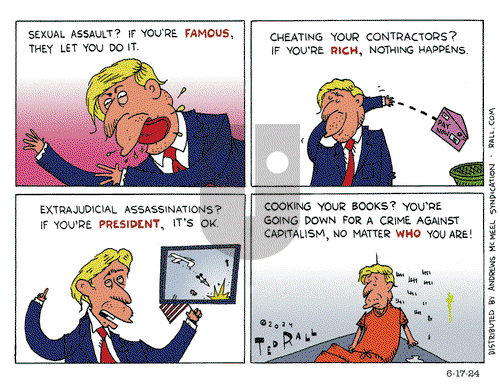 Ted Rall - Monday June 17, 2024 Comic Strip