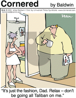 Cornered on Wednesday December 5, 2001 Comic Strip