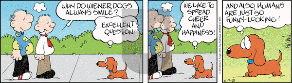 Drabble on Thursday June 7, 2018 Comic Strip