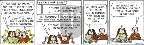 Cathy Classics on Saturday August 18, 2007 Comic Strip