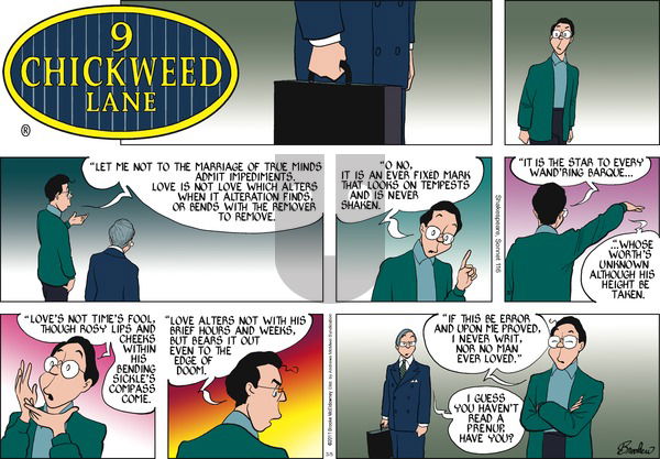 9 Chickweed Lane on Sunday March 5, 2017 Comic Strip