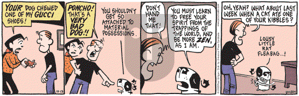 Pooch Cafe on Friday October 13, 2006 Comic Strip