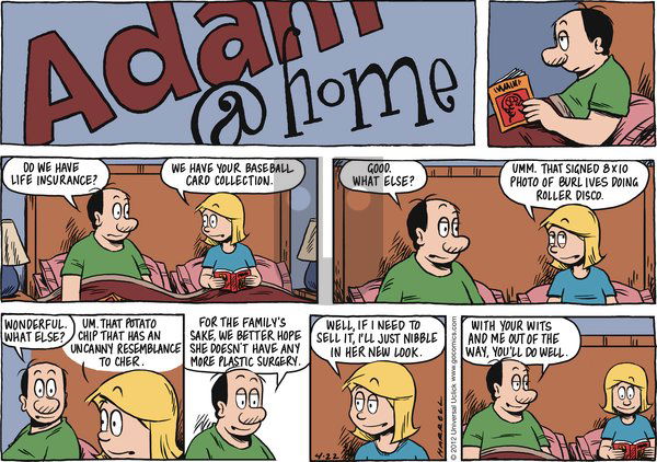 Adam@Home on Sunday April 22, 2012 Comic Strip