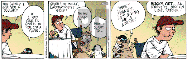 Get Fuzzy on Friday November 11, 2005 Comic Strip