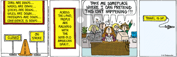 Cathy Classics - Monday July 9, 2012 Comic Strip