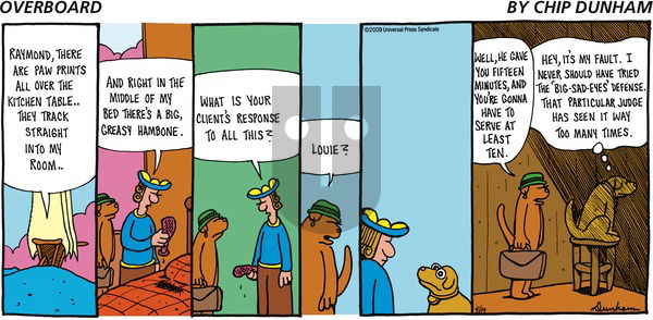 Overboard on Sunday April 19, 2009 Comic Strip