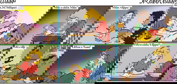 Luann on Sunday October 24, 2010 Comic Strip