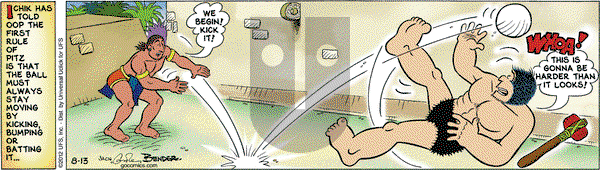 Alley Oop on Monday August 13, 2012 Comic Strip