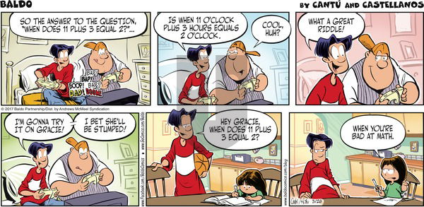 Baldo on Sunday March 26, 2017 Comic Strip
