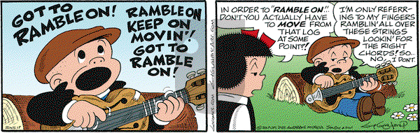 Nancy on Saturday June 17, 2017 Comic Strip