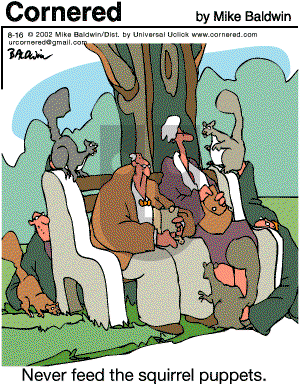 Cornered - Monday August 16, 2010 Comic Strip