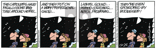 Next Door Neighbors on Wednesday December 25, 2024 Comic Strip