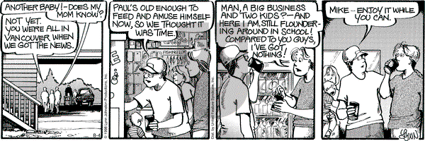 For Better or For Worse on Tuesday August 4, 1998 Comic Strip