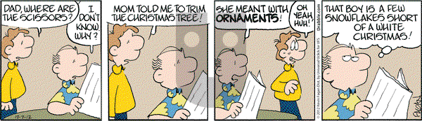 Drabble on Friday December 7, 2012 Comic Strip