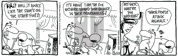 The Duplex on Monday February 9, 1998 Comic Strip
