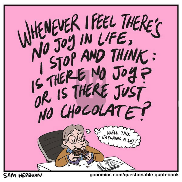 Questionable Quotebook on Sunday March 17, 2024 Comic Strip