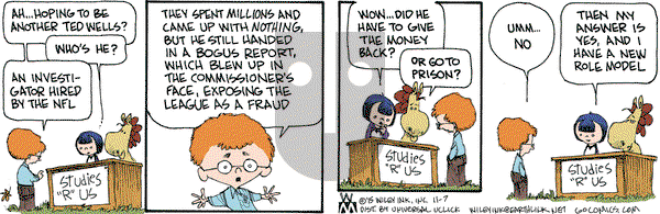 Non Sequitur on Saturday November 7, 2015 Comic Strip