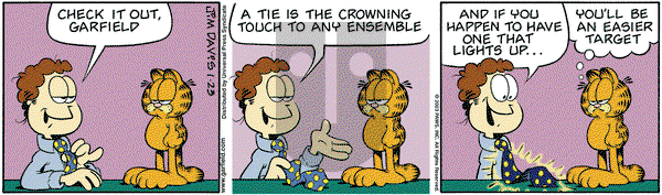 Garfield on Thursday January 23, 2003 Comic Strip