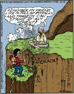 Close to Home on Saturday December 15, 2018 Comic Strip