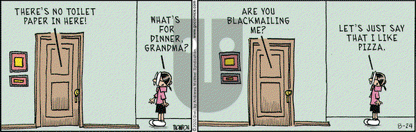 Grand Avenue on Monday August 24, 2020 Comic Strip