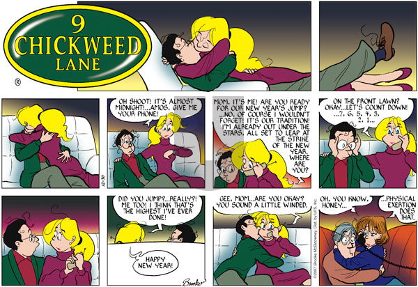 9 Chickweed Lane on Sunday December 30, 2007 Comic Strip