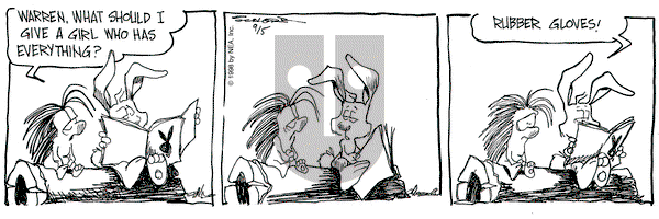 The Grizzwells on Saturday September 5, 1998 Comic Strip