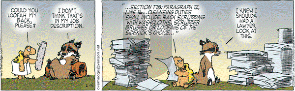 Over the Hedge on Tuesday June 16, 2009 Comic Strip