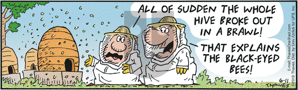 Frank and Ernest on Tuesday June 11, 2013 Comic Strip