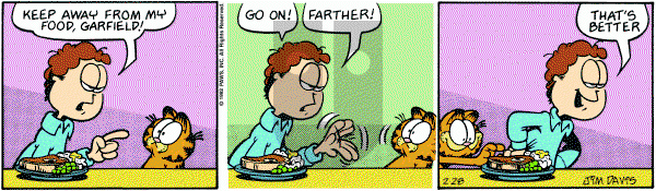 Garfield on Friday February 28, 1992 Comic Strip