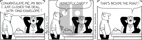 The Born Loser on Sunday March 24, 2002 Comic Strip