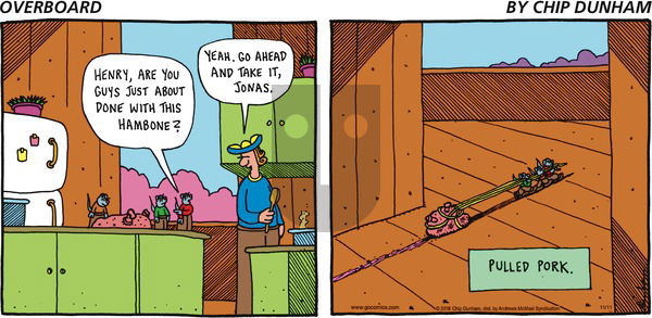 Overboard on Sunday November 11, 2018 Comic Strip