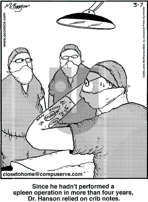 Close to Home on Friday March 7, 2003 Comic Strip