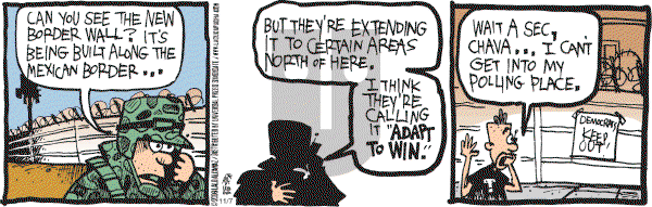 La Cucaracha on Tuesday November 7, 2006 Comic Strip