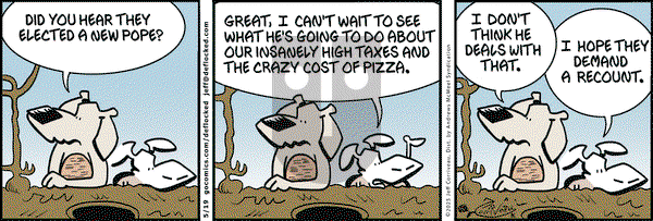 DeFlocked on Monday May 19, 2025 Comic Strip