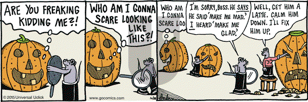 Overboard on Wednesday October 28, 2015 Comic Strip